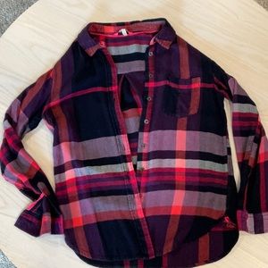 Joules Size 4 Plaid Shirt